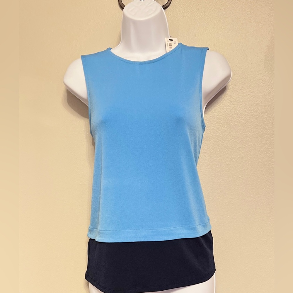 The Limited, NEW with tags, blue tank top, size XS